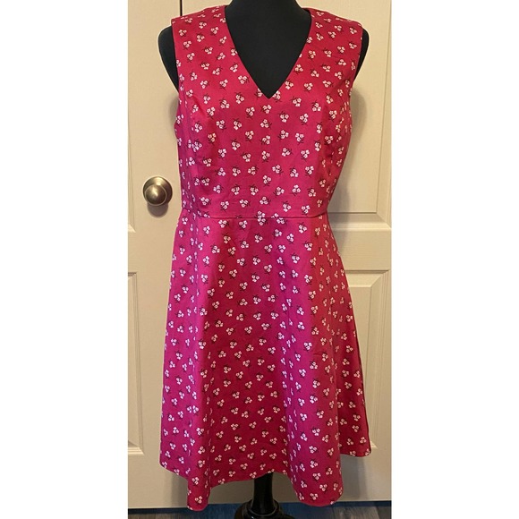 Draper James Dresses & Skirts - Draper James Women's Size 14 Fall Floral Fit Flare Sleeveless Dress NWT